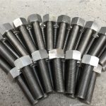 254smo uns s31254 en1.4547 ਬੋਲਟ ਅਤੇ ਗਿਰੀਦਾਰ 1-1 / 2 ”-8unx180mm ਥਰਿੱਡ ਰਾਡ